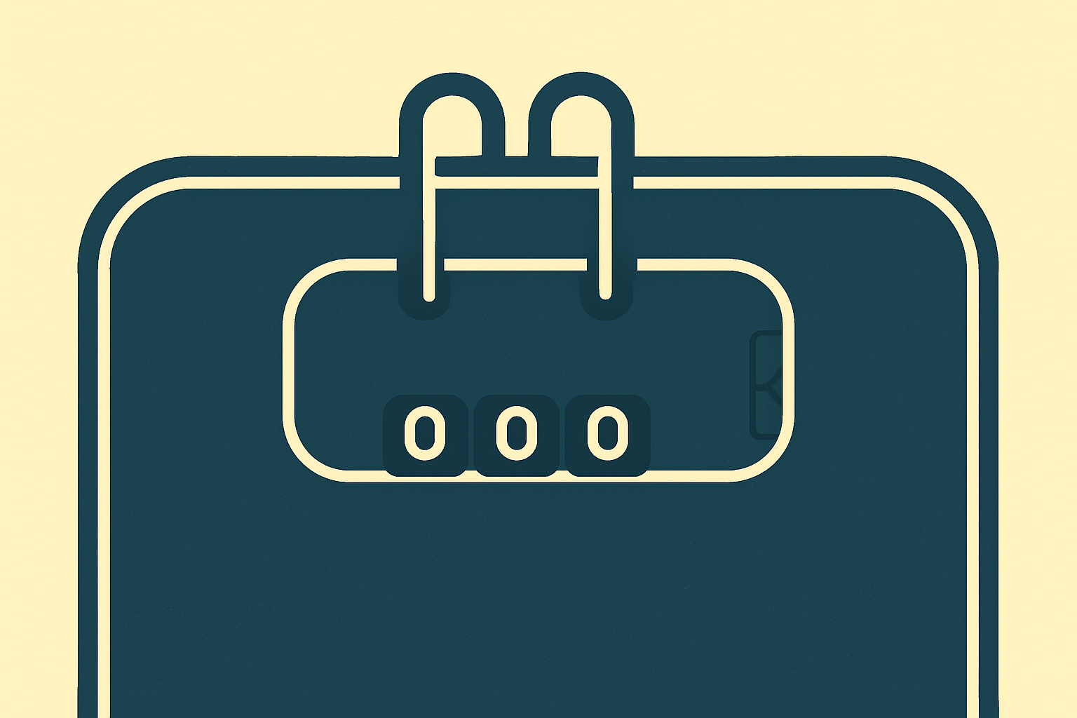 fireproof document bag with lock, Midnight Scriber fireproof document bag