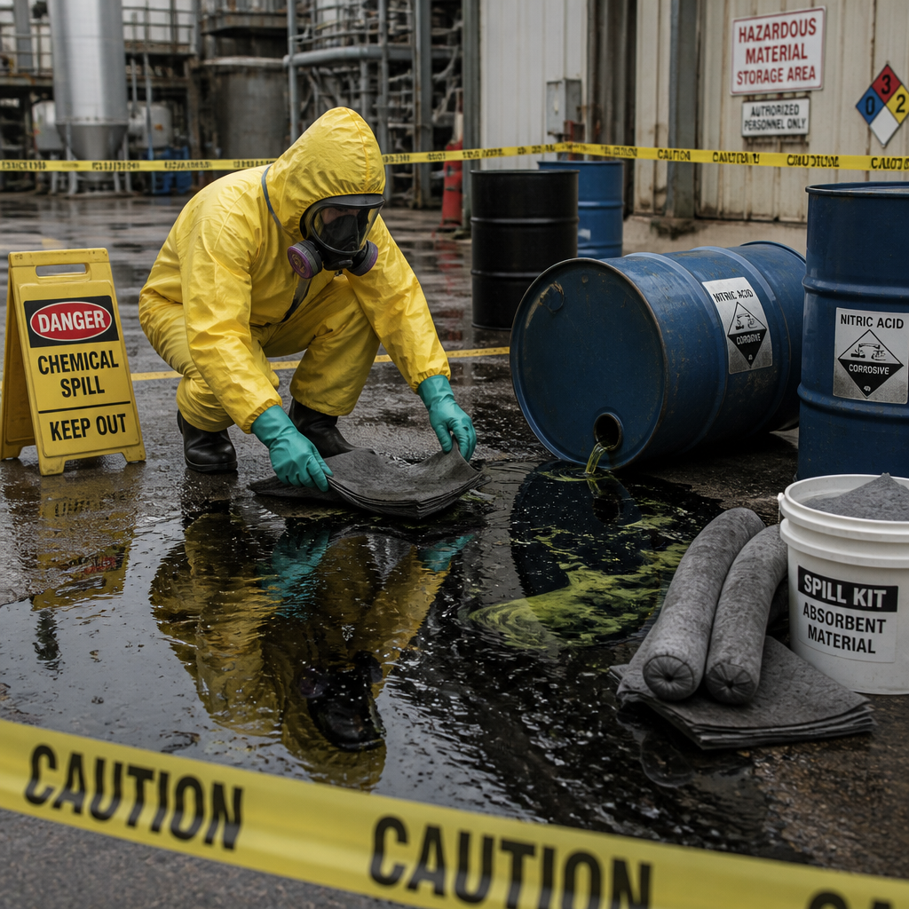 Hazardous Chemical Spill Evacuation: When Seconds Count